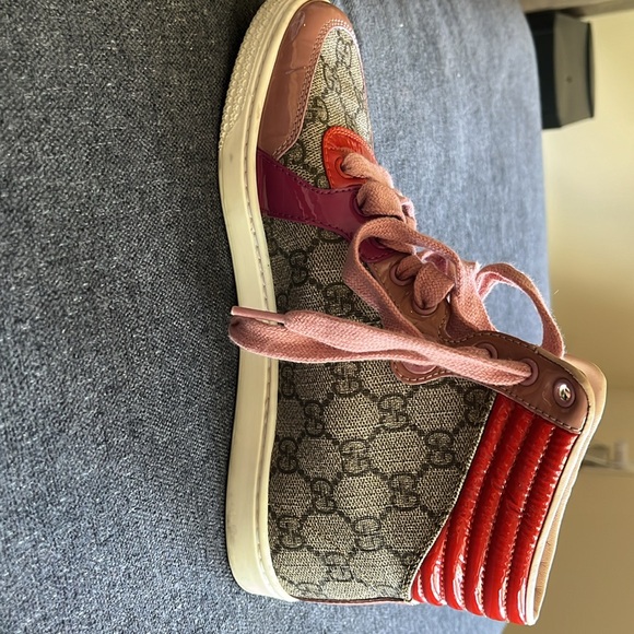 High top Gucci authentic sneakers size size 6 (36) - Picture 2 of 5